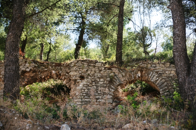 Ancient Roman aqueduct brought water to the growing population